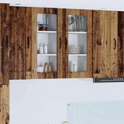 vidaXL Armário de Cozinha Madeira antiga 40 x 31 x 80 cm