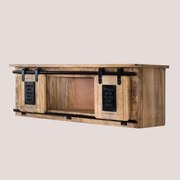 Prateleira De Parede Em Madeira De Manga Uain Madeira De Manga - Sklum