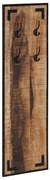 Bengaleiro 35x8x110 cm madeira de mangueira maciça áspera