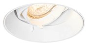 Foco embutido moderno branco GU10 redondo sem moldura - Oneon Moderno