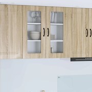 vidaXL Armário de Cozinha Kalmar Carvalho Sonoma 80 x 31 x 80 cm