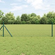 vidaXL Cerca Hexagonal Cinza 0,5 x 50m em Aço