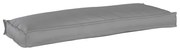 vidaXL Almofada de Palete para Banco Cinza 110 x 40 x 8 cm em Tecido Oxford