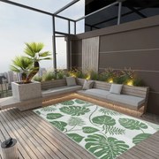 vidaXL Tapete de exterior 160x230 cm ARAKIL PP verde