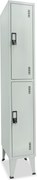 Cacifo Metálico Simples 2 Cacifos 1900x300x500 mm Standard