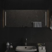 vidaXL Espelho de casa de banho com luzes LED 40x100 cm