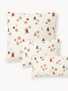 Fronha de almofada em percal de algodão Cookies desenhada por Kera Till