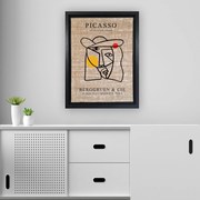 Pintura Decorativa em Tela LSJ61960827841 – Multicolor – 36 x 46 cm