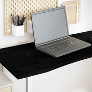 vidaXL Tampo de mesa retangular 140x60x2,5 cm carvalho castanho-escuro