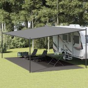 vidaXL Tapete de campismo para tenda 400x700 cm antracite