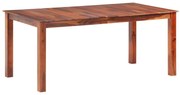 vidaXL Mesa de jantar 180x90x76 cm madeira maciça