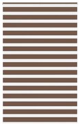 vidaXL Cortina de zebra 150x200 cm largura do tecido 145,9cm poliéster