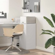 vidaXL Armário Branco Branco MDF Compacto Armazenamento Armário