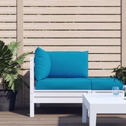 vidaXL Almofadões para paletes 3 pcs tecido oxford azul-claro