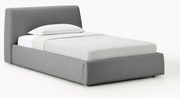 Cama de solteiro Cloud, com espaço de arrumação