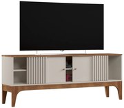 Móvel de TV FLORENCIA com Porta de Correr e Prateleiras – 160x36,5x63,