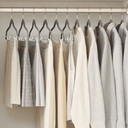 Conjunto de 20 Cabides de veludo com reguladores cinzentos