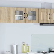 vidaXL Armário de Cozinha Kalmar Carvalho Sonoma 80 x 31 x 40 cm