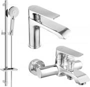 Mexen Pecos Conjunto de Banheira DQ40, Cromado - 72703DQ40-00