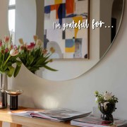 Autocolante para espelho S29 – I’m grateful for...