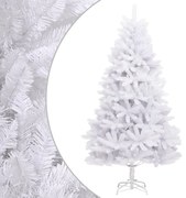 Árvore de Natal artificial articulada com suporte 240 cm branco