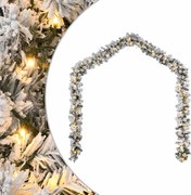 vidaXL Guirlanda de Natal com Luzes LED Verde 5 m PVC