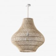 Lâmpada De Teto Magali Natural - Branco & Ø65 Cm Magali - Sklum