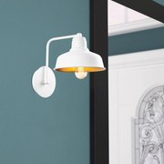 Aplique de Parede Berceste – Branco – 19 x 27 cm