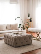 Pouffe Chester – Cream – 80x40x80 cm