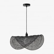 Lâmpada De Teto Suspensa Em Ferro Garaine Preto - Sklum