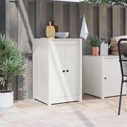 vidaXL Porta de Cozinha Branco 50 x 9 x 82 cm Madeira de pinho maciça