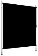 vidaXL Estore de rolo para exterior 200x270 cm antracite