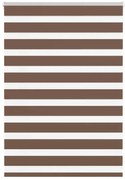 vidaXL Cortina de zebra 95x100 cm largura do tecido 90,9 cm poliéster