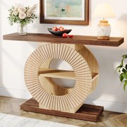 39 3 Tabela de console mais elegantemente suave da mesa de madeira