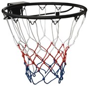 vidaXL Cesto de basquetebol 45 cm aço preto