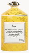 Vela perfumada artesanal Leo (rosa, sândalo, madeira de cedro)