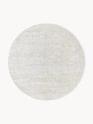 Tapete redondo artesanal em viscose Jane