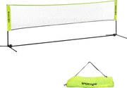 SPORTNOW Rede Portátil Ajustável 107-155 cm para Badminton e Voleibol Estrutura Metálica Bolsa Inclusa | Aosom Portugal