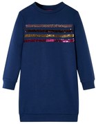 Vestido para criança azul-marinho 104