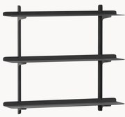 Estante de parede em metal artesanal Linara