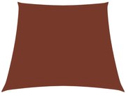 Para-sol estilo vela tecido oxford trapézio 3/5x4 m terracota