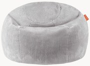 Pufe para crianças em bombazina artesanal Flora