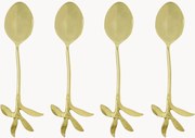 Colheres de chá muito polidas Serve, conjunto de 4