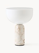 Candeeiro de mesa pequeno em mármore portátil e regulável Kizu