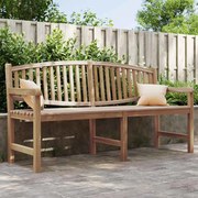 vidaXL Banco de jardim 179,5x60x90 cm madeira de teca maciça