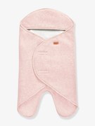 Manta BEABA Babynomade®, forro polar rosado