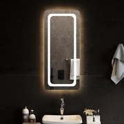vidaXL Espelho de casa de banho com luzes LED 40x90 cm