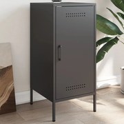 vidaXL Aparador 36x39x79 cm aço preto
