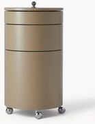 Gaveteiro redondo com rodas Barboy, Design Verner Panton