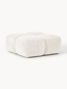 Pufe em teddy-bouclé Tayla